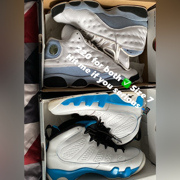 Carolina 13’s & Carolina 9’s 🔥